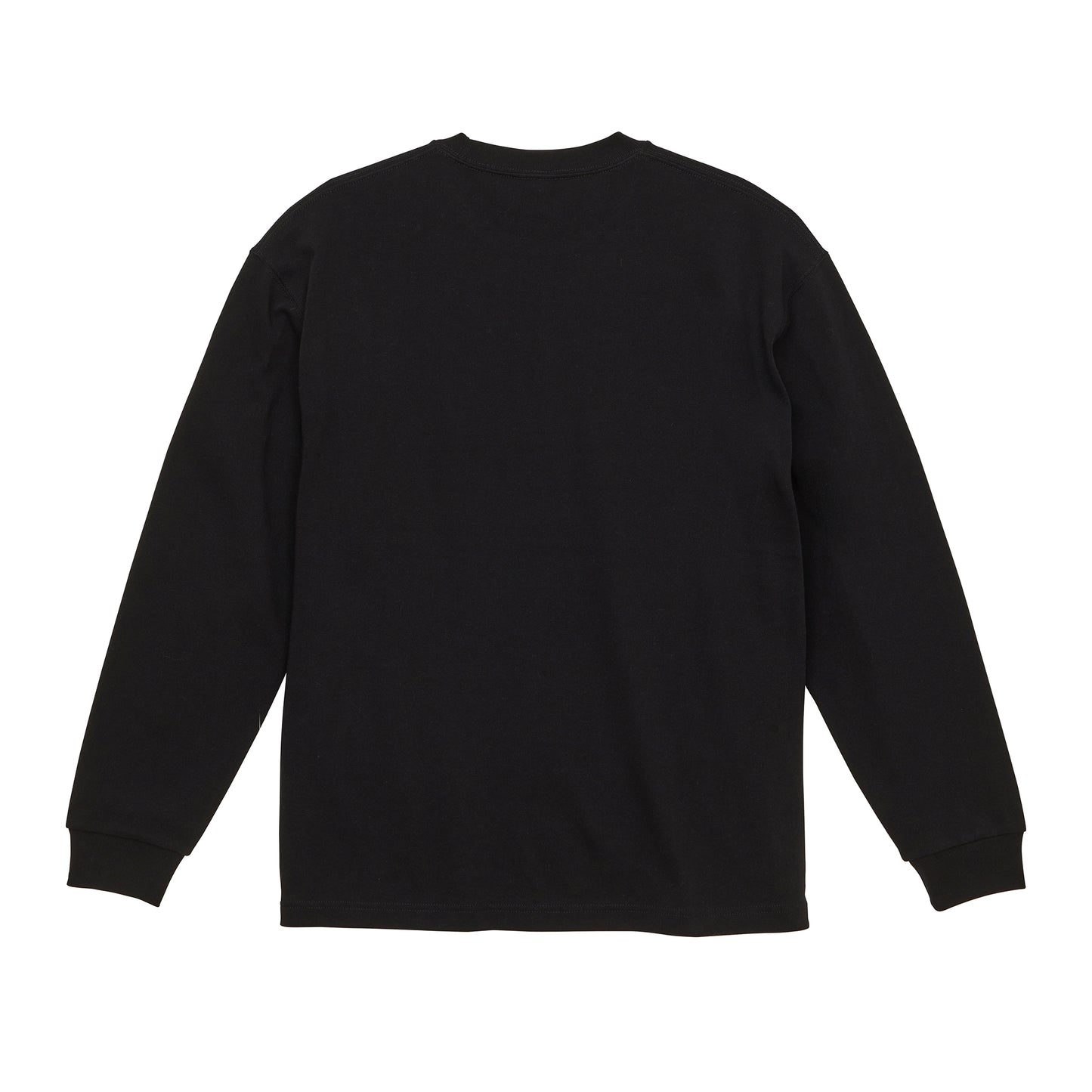 Sports club logo sweatshirt Black