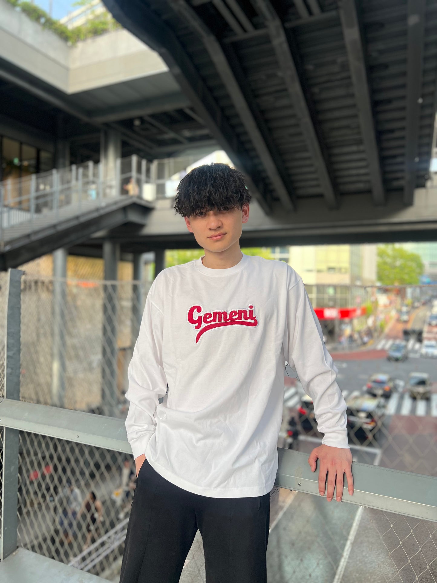 Sports club logo sweatshirt White