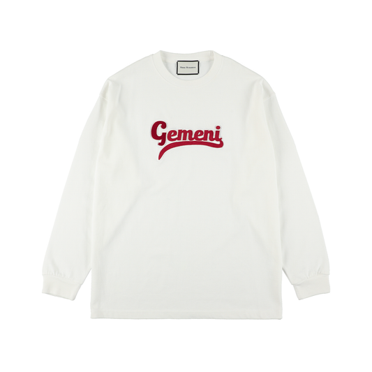 Sports club logo sweatshirt White